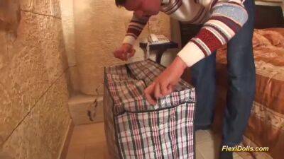 stretching my busty flexi doll - hotmovs.com