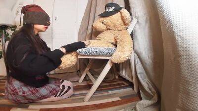 Pretty Girl Loves Her Bear & Squirts On It Part Ii - upornia.com