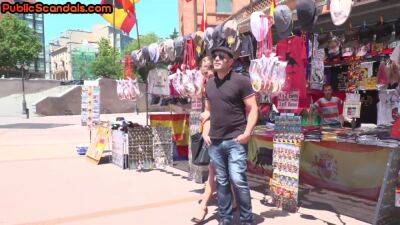 Useless slut fucked in public outdoor before facial jizzing - hotmovs.com