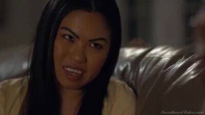 Asian Has The Hots For Ebony Friend - hotmovs.com