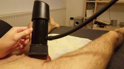 My Cock - Machine Milking My Cock - Tremblr Milking Machine - upornia.com - Germany