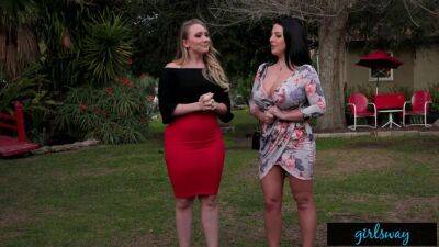 Angela White - Angela White slurped realtor's pussy like a pro - sunporno.com