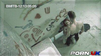 Rai - Public Bathroom Fornication with Busty Brit Billie Rai - hotmovs.com - Britain