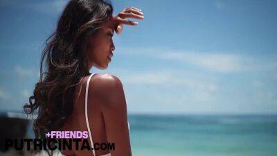 Horny Asian Babe Get Fucked On A Beach 5 Min - Putri Cinta - upornia.com