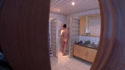 Norwegian Girl Masturbating In The Shower With A Dildo - Shower Dildo - hclips.com - Norway