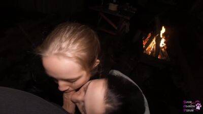 Ffm Threesome Sucking On The Backyard - upornia.com - Russia