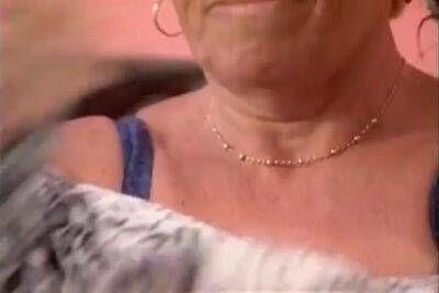 The Blonde Granny Fucks Her Grandson In All Her Eager Holes - upornia.com