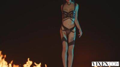 Stunning Beauty Rae Succumbs To Her Kinky Fantasies 12 Min - upornia.com