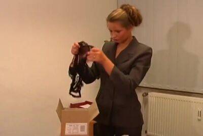 Nylon Sex In Office. Cum On My Pantyhose After Fuck - hotmovs.com