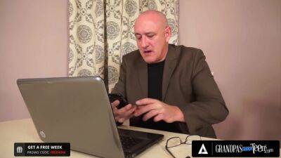 Gina Gerson - Petite And Naughty Gets A Lesson By A Old Man And Is Dick With Gina Gerson And Grandpas Fuck Teens - upornia.com