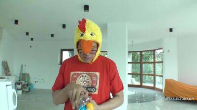 Renata Fox - Bunny - Renata Fox - Easter Bunny Getting Lucky - upornia.com