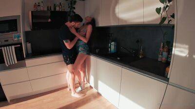 Babe Brunette Pornstar Riding Dick - upornia.com