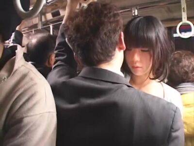 KD2303-I Was Molested When I Approached An Office Lady Who Didn't Have A Lover On A Crowded Train - txxx.com