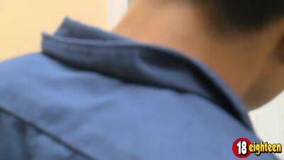 Taking the Custodian's Cum - 18Eighteen - hotmovs.com