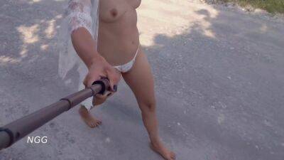 Tanning Myself Entirely Naked In Public (caught) - upornia.com