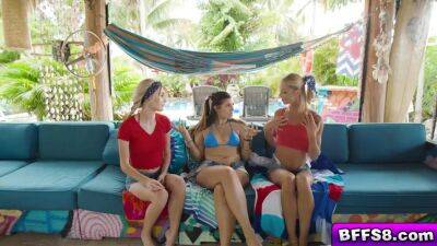 Things Get Hotter As Isabel, Alicia, Payton And Johnny - upornia.com