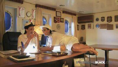 Girly Captians Suck & Fuck Cock at Sea - xxxfiles.com - Romania