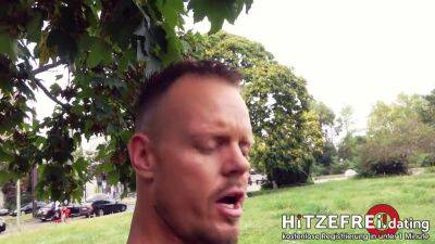 Claudia - German Blonde Claudia Fucked Outside - upornia.com - Germany