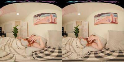 Big tit redhead gets off for you in virtual reality - txxx.com