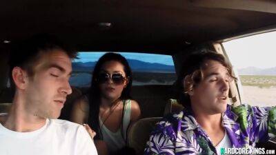 Katrina Jade In Darkhaired Babe Hitchhiker Nailed In Motel - hotmovs.com