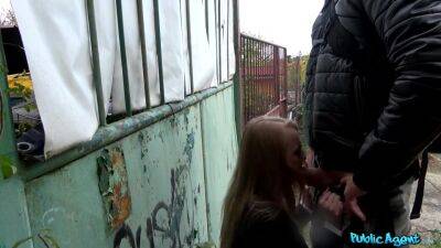 Cute Russian Nailed Through Tights - upornia.com - Russia