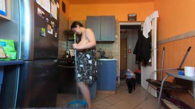 Cleaning Kitchen With Lena Rose - upornia.com