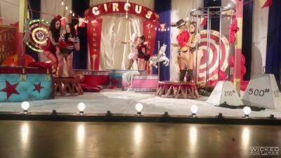 Lesbian Circus Orgy - upornia.com