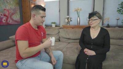 Granny Takes Home A Young Stranger For Arousing Exci - upornia.com