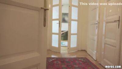 Euro Blond Hair Babe Screwed Doggy 1 - upornia.com