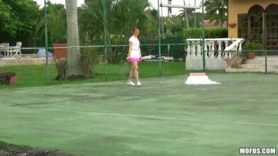 Melody Jordan - Melody Jordan In Tennis & Public Sex - 1080p - upornia.com - Jordan