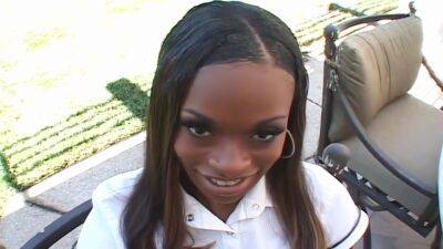 Ebony Girl Get Shagged While She Have Smoke - upornia.com