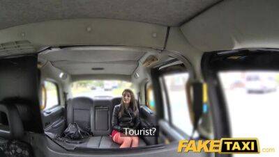 Fake Taxi Hot teen in red dress and stockings - porntry.com