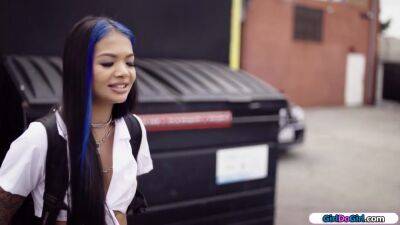 Asian Cheerleader Rimmed And Licks Coed - upornia.com