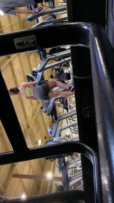 gym candid big booty asian - voyeurhit.com