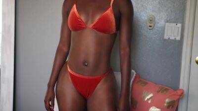 Phat Ass Ebony Panty Try On 15 - upornia.com