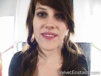 Redhead Babe With Big Hunting Eyes Gets Her Tits & Throat Fucked - upornia.com