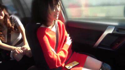 Shuri Hazuki - Hauru Yamaguchi Watching Each Other Car Sex - hotmovs.com - Japan