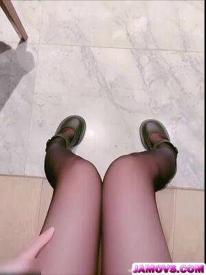 Japanese gets her legs open and fucked. - hotmovs.com - Japan