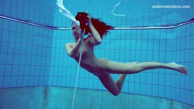 Alla Birtakik Undresses Nude In The Swimming Pool - upornia.com - Russia