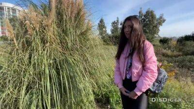 Caught A Pissing Girl And Took Her To The Mountains To Fuck - upornia.com - Russia