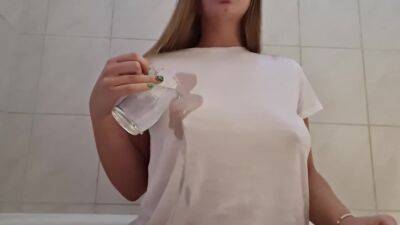 Wet Shirt And Oily Titty Massage - upornia.com