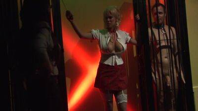 Eva Angelina - Carly Parker And Eva Angelina In And Swap Dicks During This Bdsm - upornia.com