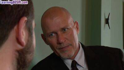 BDSM ballgagged tormented in whipping and electro session - hotmovs.com