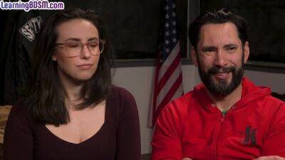 BDSM bitch drilled in throat by big dick after spanking - hotmovs.com