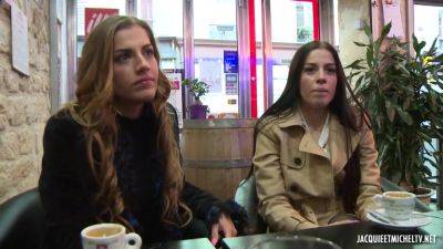 Two Twin Sisters For A Stallion - upornia.com - France