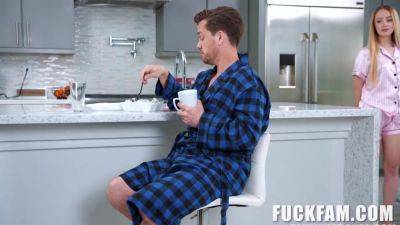 Stepsis Fucks Stepbro Besides Their Stepmom With Hyley Winters - hotmovs.com