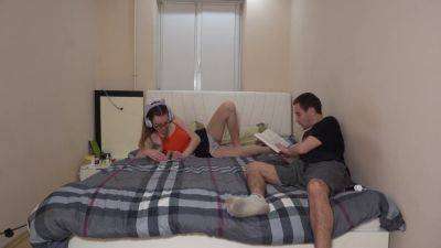 Hot Stepmother Is So Horny And Wet That She Needs Handjob A Stepsons Cock - hclips.com