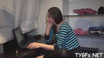 Pole Riding By A Dirtyminded Sultry Russian - Lil Tammy - videomanysex.com - Russia