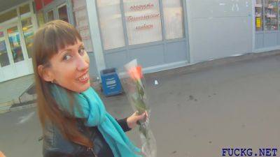 Lovable Brunette Doll Enjoys Fang In Her Slit - hclips.com