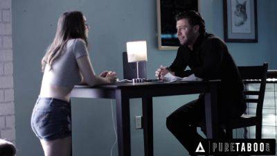 PURE TABOO Desperate Teen Will Do Whatever It Takes To Secure A Job - txxx.com